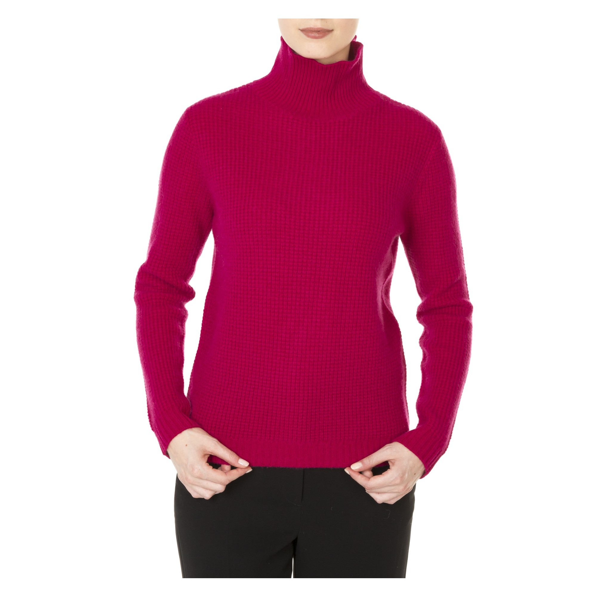 pullover mit rei�verschluss am kragen damen