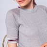 Ribbed wool top - Ecume 