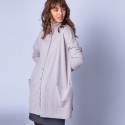 Grande veste à boutons en cachemire - Gaston 6369 grege - 13 beige moyen