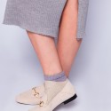 Pencil skirt in ribbed wool - Etreinte 