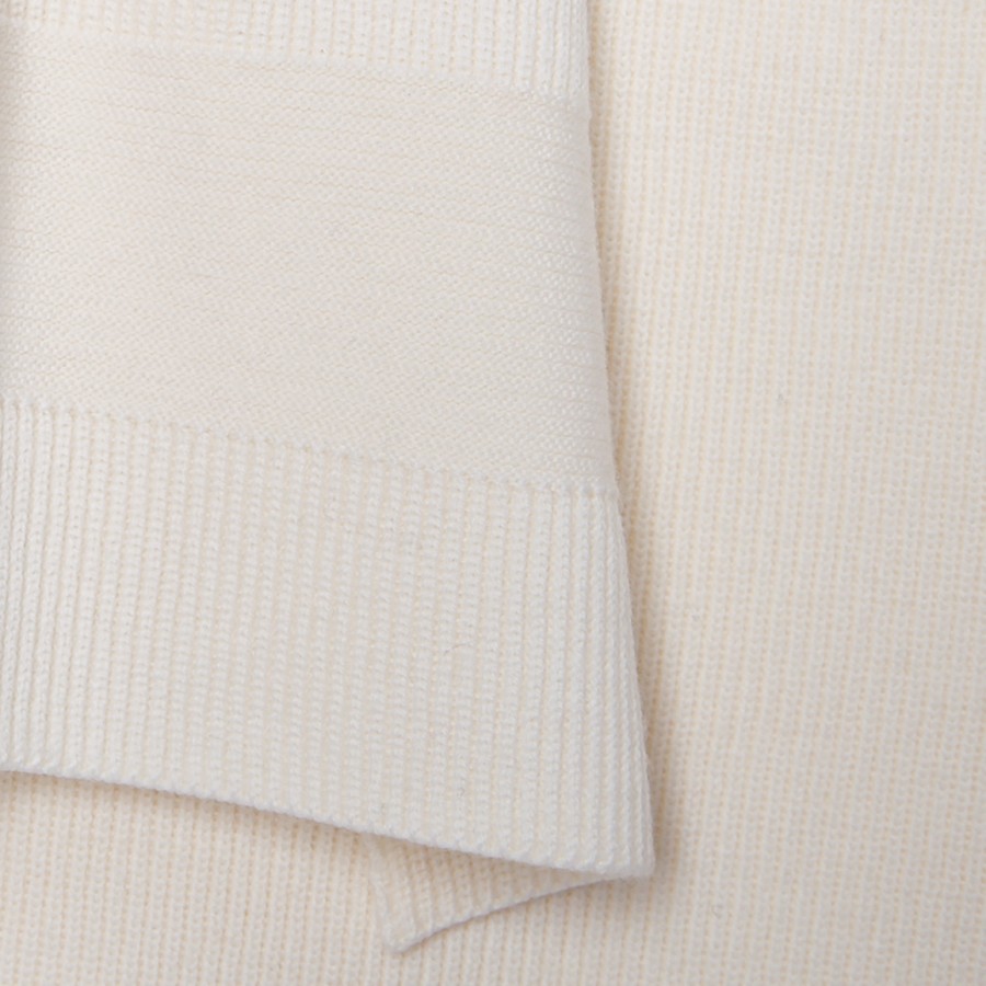 Echarpe en laine mérinos - Emphase 6300 blanc - 02 blanc