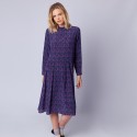 Robe en soie Maison Montagut x Martin Morel - Emeraude 635757 6340 navy - 05 bleu marine