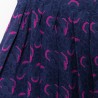 Jupe longue Maison Montagut x Martin Morel - Envolée 6340 navy - 05 bleu marine