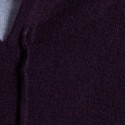 Sweat à capuche en cachemire - Harper 6364 prune - 18 violet fonce