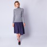 Pull col roulé en cachemire - Eglyn 6396 glace - 11 gris clair