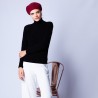 Pull col roulé en cachemire - Eglyn 6310 noir - 01 noir