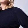 Pull en laine mérinos - Espiègle 6340 navy - 05 bleu marine