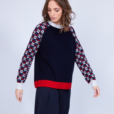 Woman sweater Montagut x Elise Chalmin