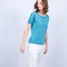 Polo femme Fil Lumière - Marie 8522 Menthe-22 Vert moyen