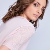 Polo femme Fil Lumière - Marie 8777 Nymphe-24 Rose clair