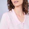 Women's polo-shirt made of Fil Lumière - Mélissa