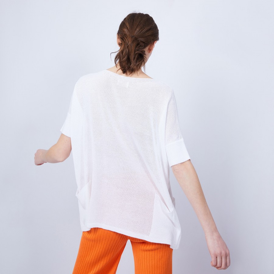 T-shirt ample - Conrad 6400 blanc - 02 Blanc