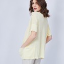 T-shirt ample - Conrad 6462 mimosa - 08 Jaune