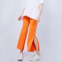 Pantalon large en coton - Jaguar 6470 tangerine - 15 Orange