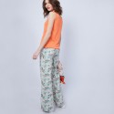 Pantalon en coton Maison Montagut x Maison Martin Morel - Malte 6573 MMM - 23 Vert clair