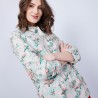 Chemise en coton Maison Montagut x Maison Martin Morel - Malaisie 6573 MMM - 23 Vert clair