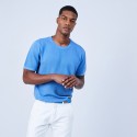 T-shirt en coton - Leonard 6441 calypso - 06 Bleu moyen
