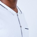 Chemise manches courtes - Lilian 6400 blanc - 02 Blanc