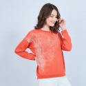 Sweat pailleté - Mina 6560 Ardent- orange