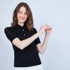 T-shirt col polo en soie - Jourdan