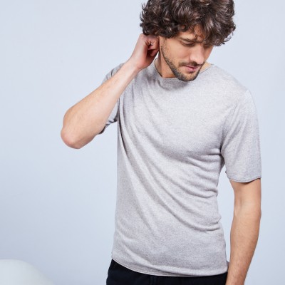 Bamboo and cashmere t-shirt - Oscar