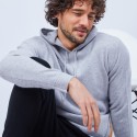 Sweat à capuche en cachemire - Harper 6350 glace - 11 Gris clair