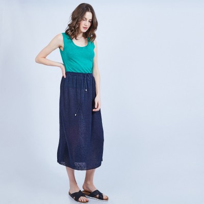Long linen skirt - MAELY