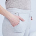 Pantalon en cachemire - Horizon 6366 plume - gris pale