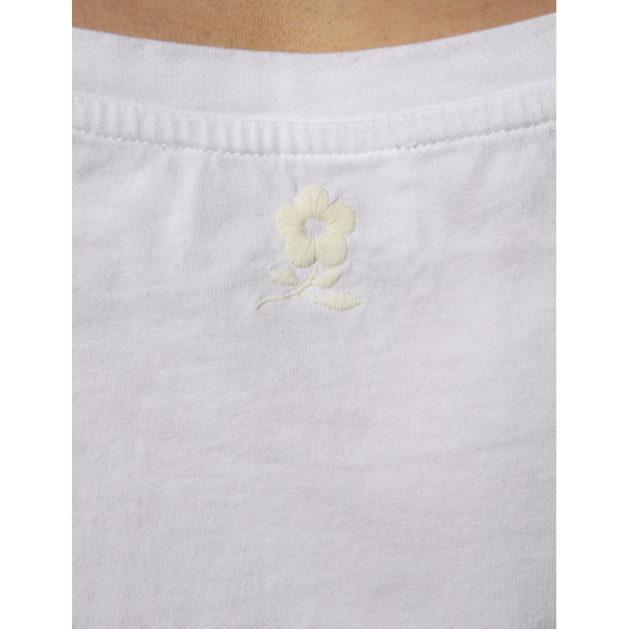 T-shirt femme Maison Montagut x Cuisse de Grenouille 02 blanc