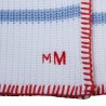 Plaid pour bébé en 100% coton - Koala 6559 blanc mistral - 02 Blanc