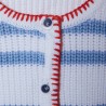 Gilet pour bébé en coton - Kent 6559 blanc mistral - 02 Blanc
