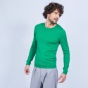 Pull col rond en laine - Luciano 6450 tropique - 22 Vert moyen