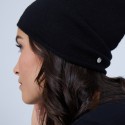 Bonnet en cachemire - Otessa 6610 noir - 01 Noir