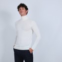 Pull col roulé en laine mérinos - Berry