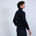 Pull col roulé en laine mérinos - Berry