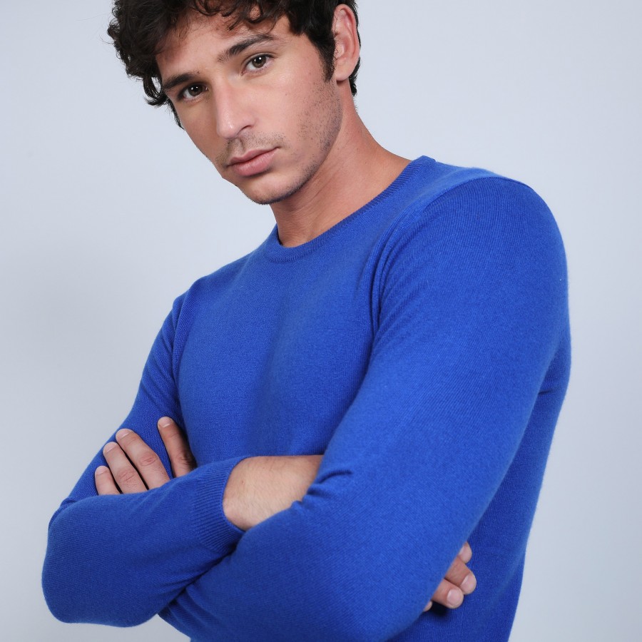 Pull col rond en cachemire - Evain
