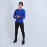 Pull col rond en cachemire - Benoit 6645 bleu dur - 48 bleu roi