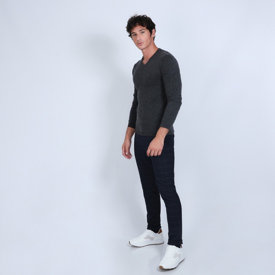Pull col V en cachemire - Evann