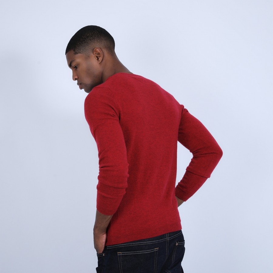 Pull col V en cachemire - Evann