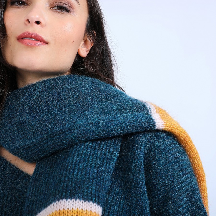 Echarpe en mohair - Seline