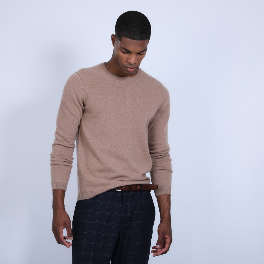 Pull col rond en cachemire - Evain