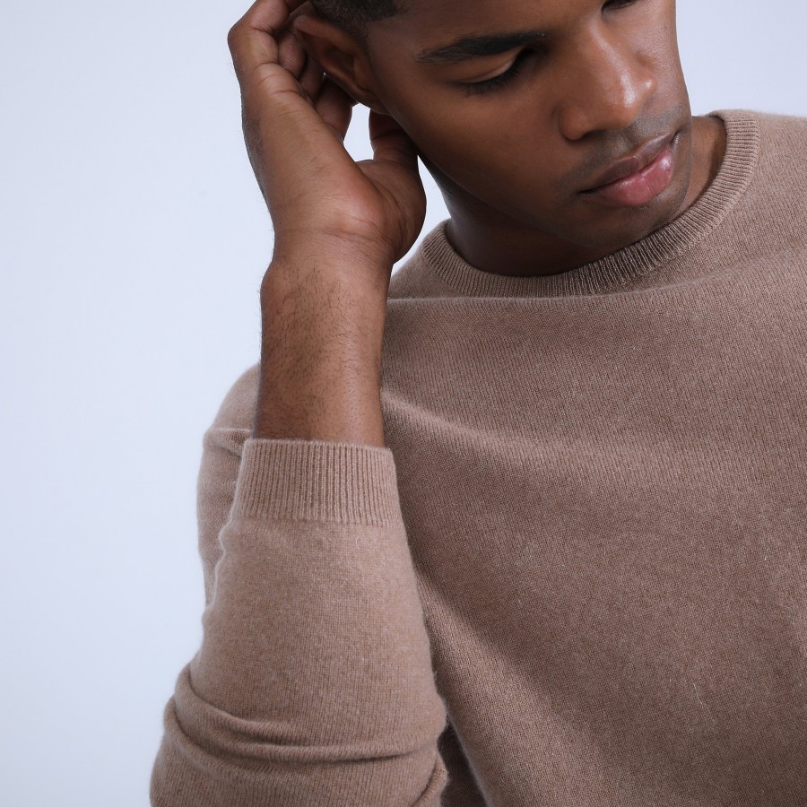 Pull col rond en cachemire - Evain