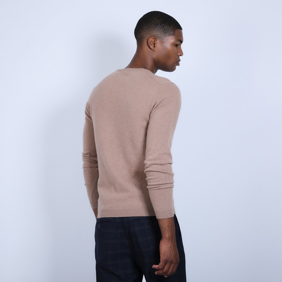 Pull col rond en cachemire - Evain