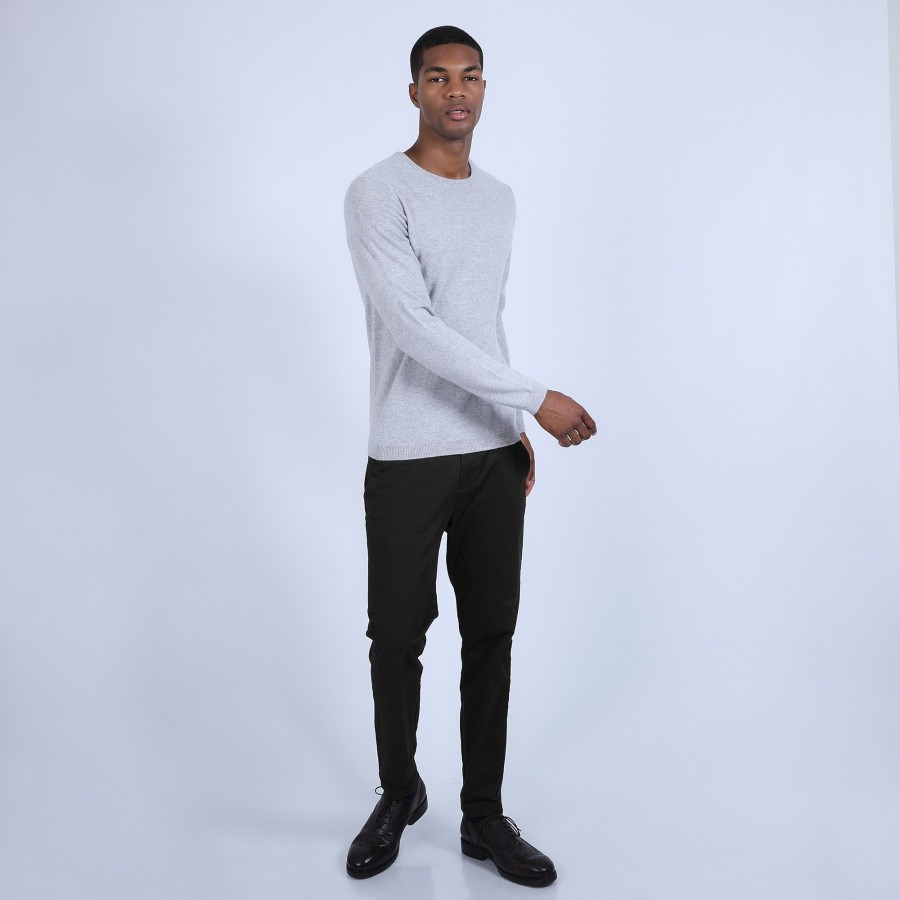 Pull col rond en cachemire - Evain