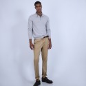 Pull col polo en cachemire - Billy 6612 gris clair - 11 Gris clair