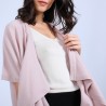 Gilet kimono sans manches - Harriet 6602 colombe - 24 rose clair
