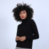 Pull col roulé en cachemire - Bauhaus 6610 noir - 01 Noir