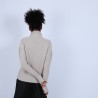 Pull manches extra longues Solange 6601 ecru - 13 beige moyen