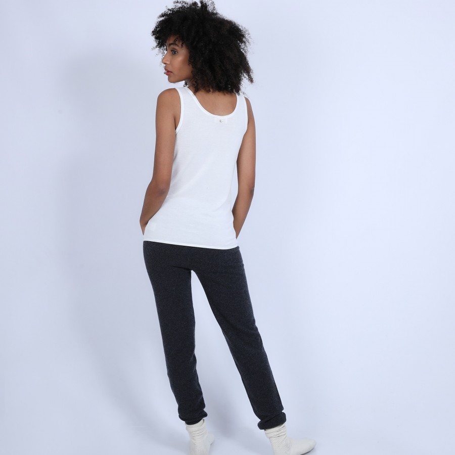 Bamboo cachemere tank top - Hoatti
