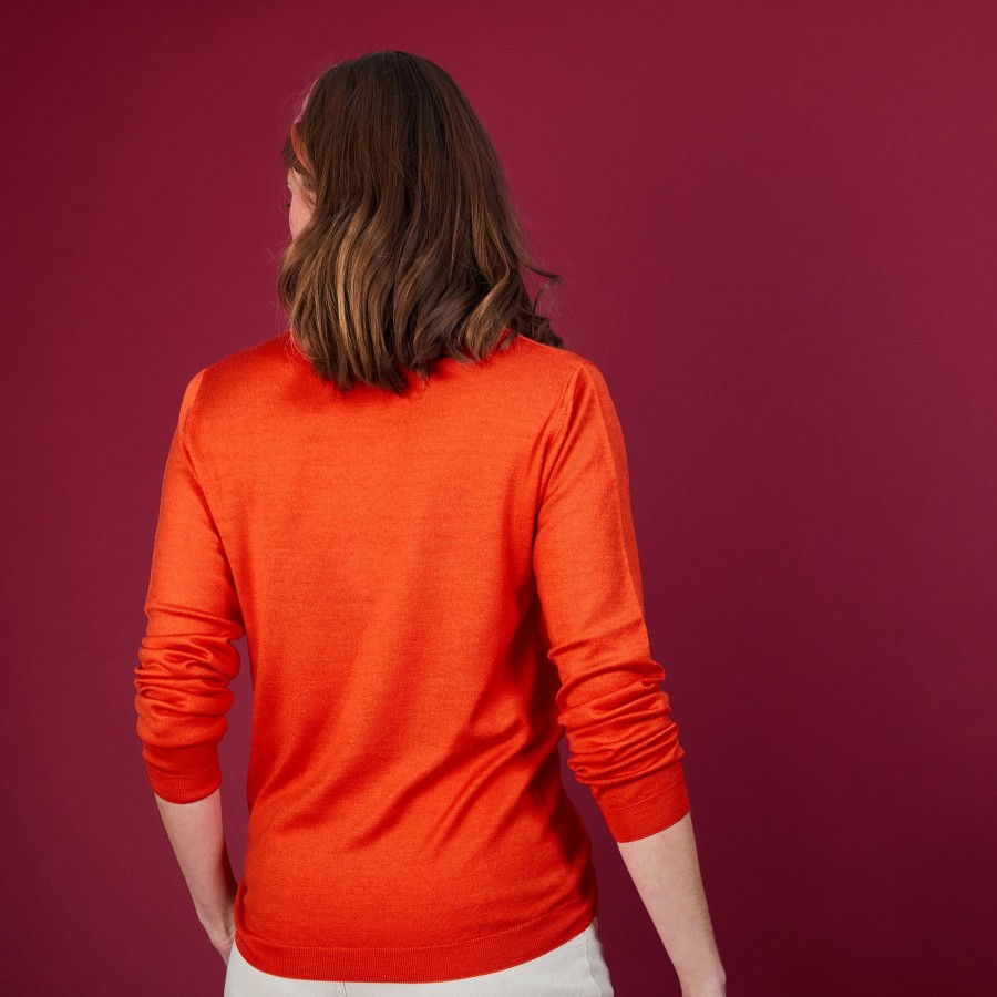 Pull col V en laine - Arya